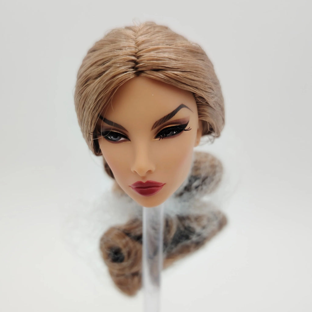 Fashion Royalty Bombshell Beach Natalia Fatale Female Sunkissed Skin Doll Head
