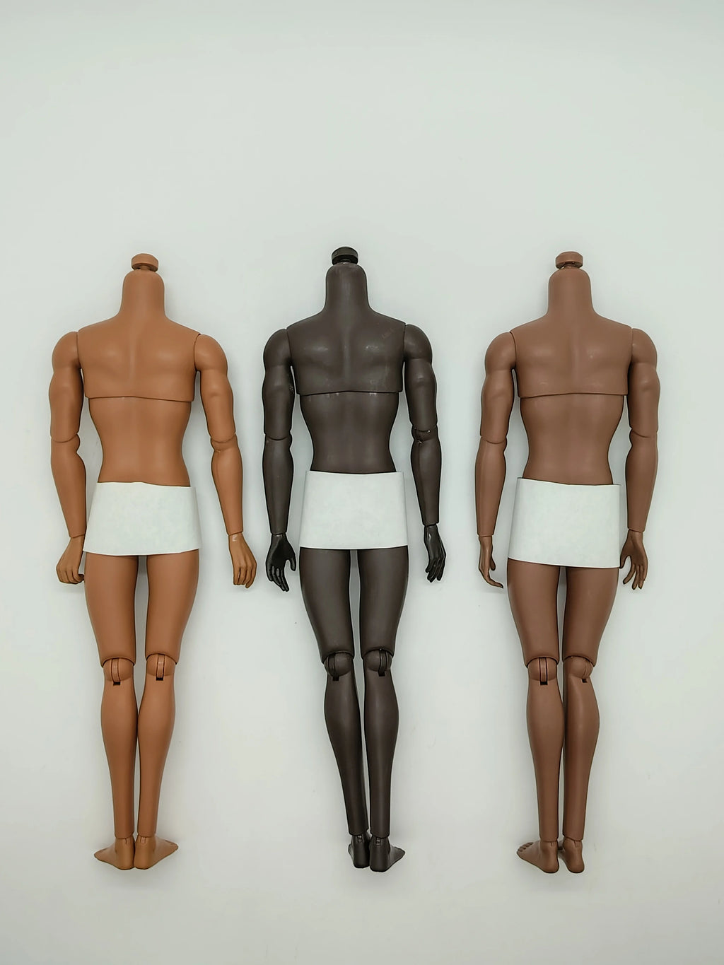 Fashion Royalty 1/6 Scale Homme1.5 Light Honey Nubian A Tone Skin Male Doll Body