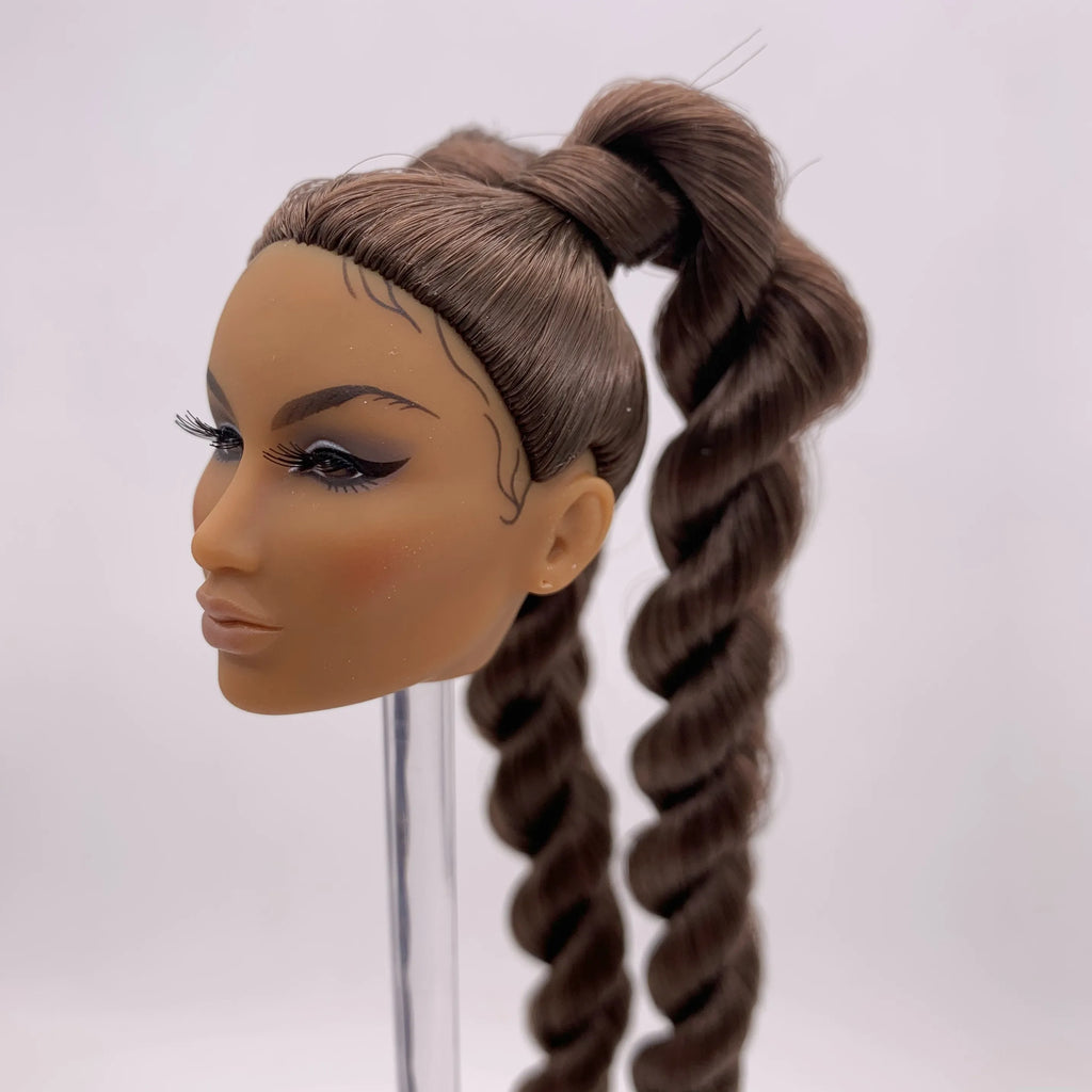 Fashion Royalty Nu.face Light Honey Skin Mademoiselle Annik Vandale Female Doll Head