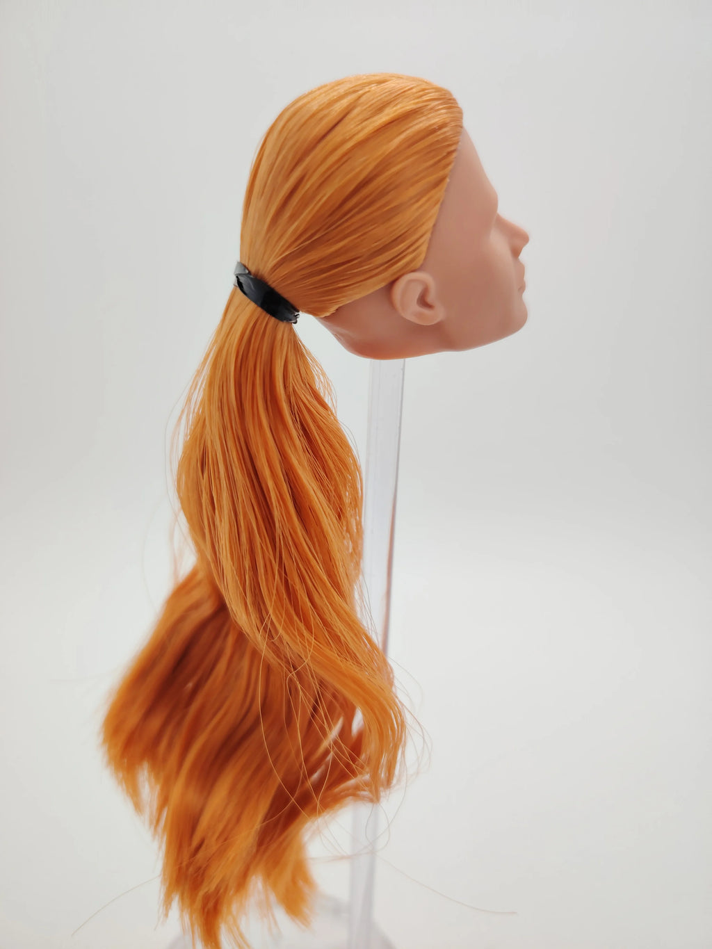 Fashion Royalty Homme Blank Face Orange Hair Hungarian Skin Kieron Integrity Male Man Doll Head