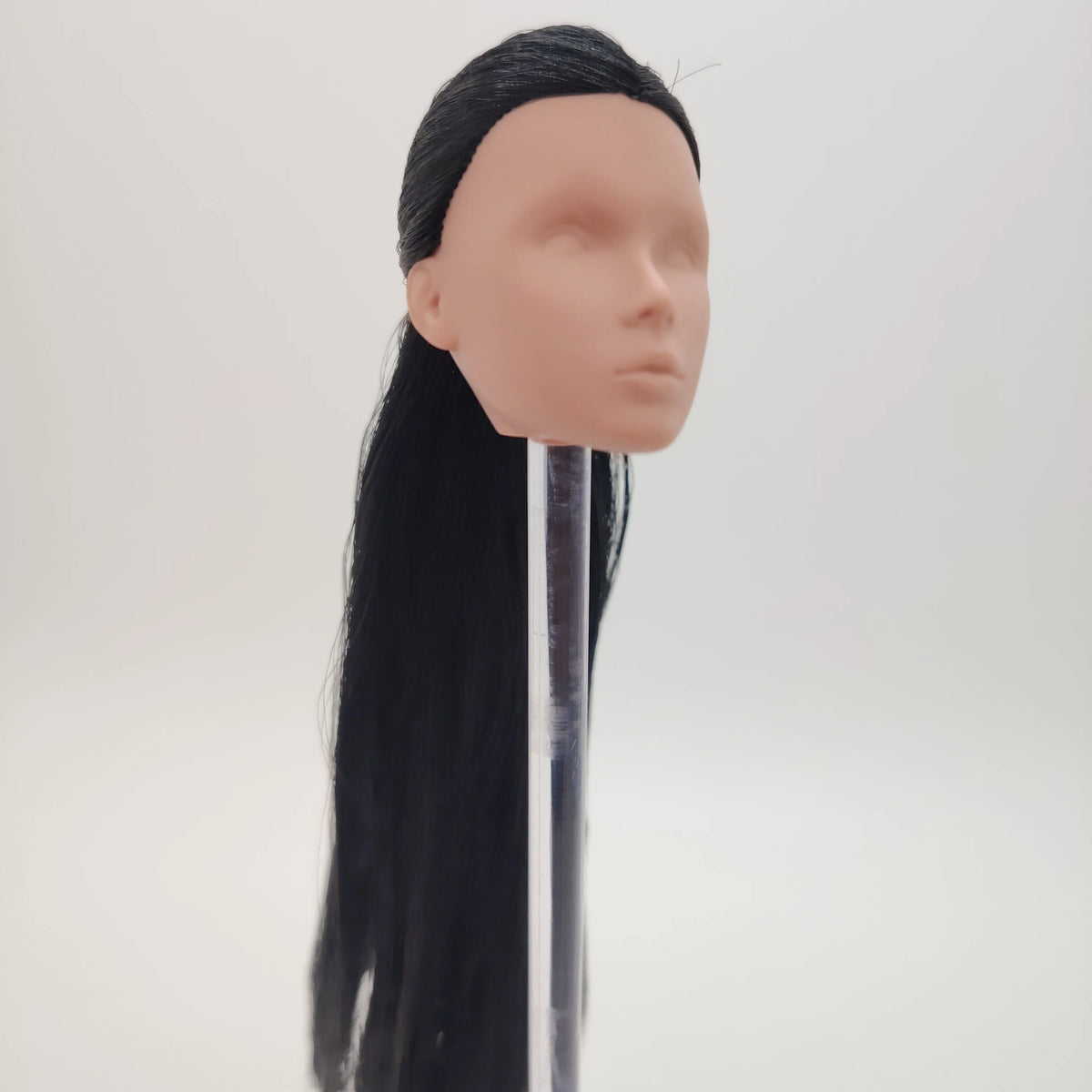 Fashion Royalty Nu.face Eden Lilith Blair Black Hair FR White Skin Integrity Doll Blank Face Head