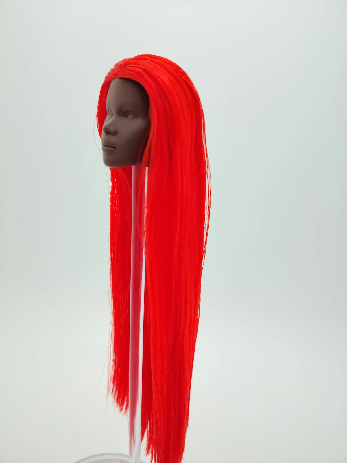 Fashion Royalty Nuface Nadja Rhymes Red Hair Dark A Skin 1/6 Scale Girl Doll Head