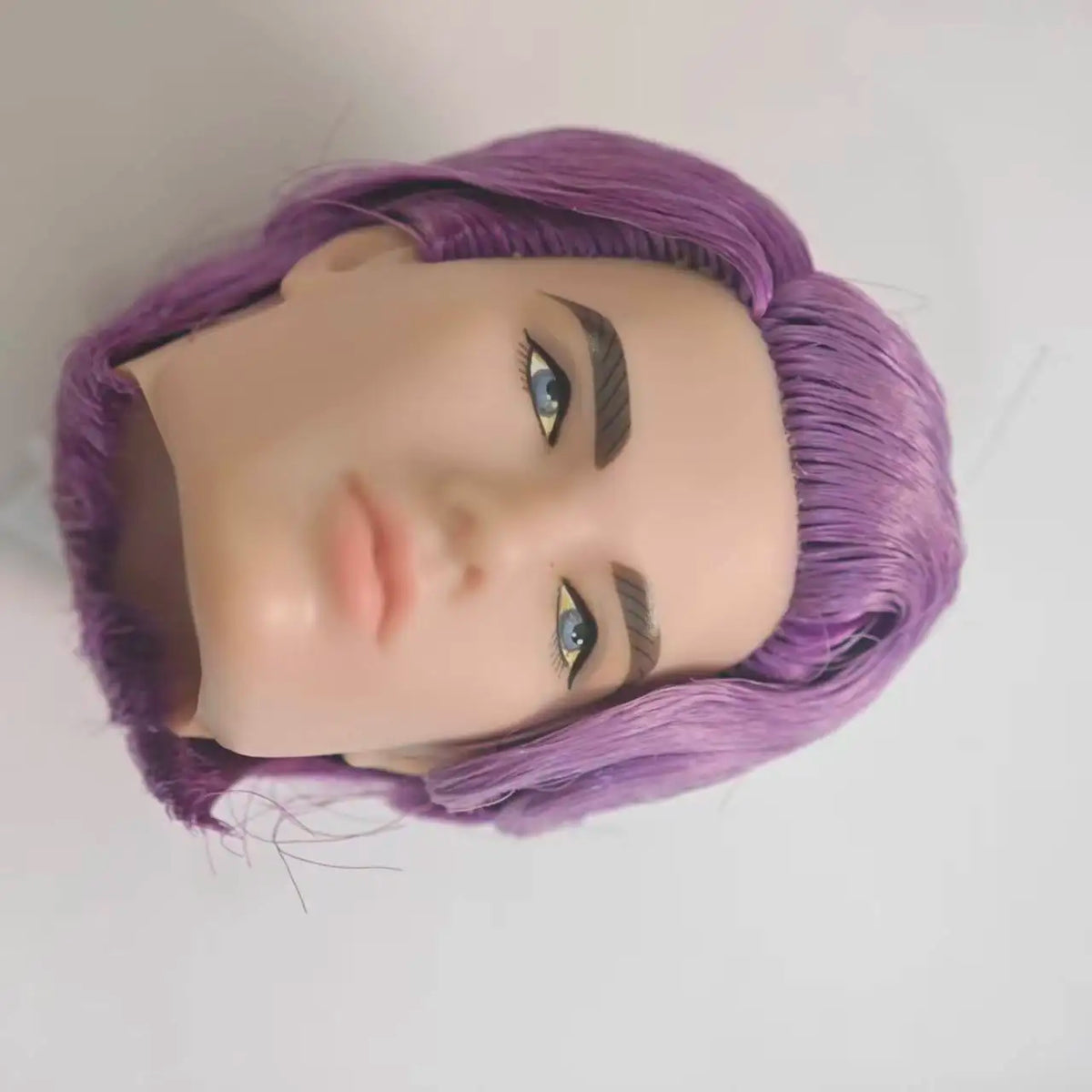 Fashion Royalty Tenzin Dahkling Japan Skin FR Homme Purple Hair Integrity Male Doll Head