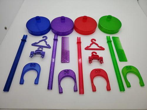 Colorful Accessories Children's Toys Fashion Doll Stands
