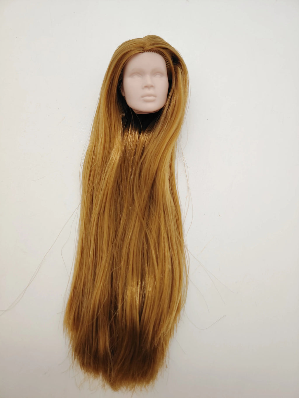 Fashion Royalty Doll Head Nadja Rhymes Nu.Face Japan Skin Golden Color Hair Collectible Fashion Doll Head