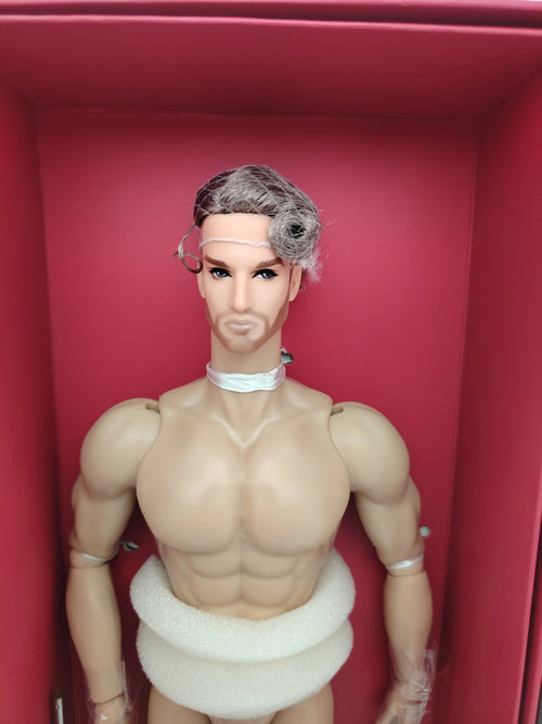 Fashion Muscle Male Body Head Californians Skin 1/6 Scale Mizi Adonis Nude Doll