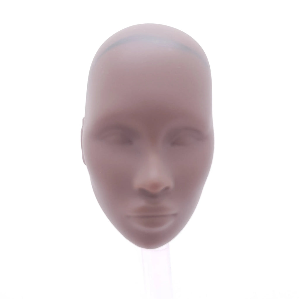 Fashion Royalty Adele Makeda Dark A skin Blank Face Without Hair Integrity 1/6 Doll Head E