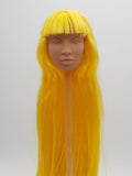 Fashion royalty Poppy Parker Friend Darla Daley Yellow Hair Rerooted 1/6 Scale Doll Head