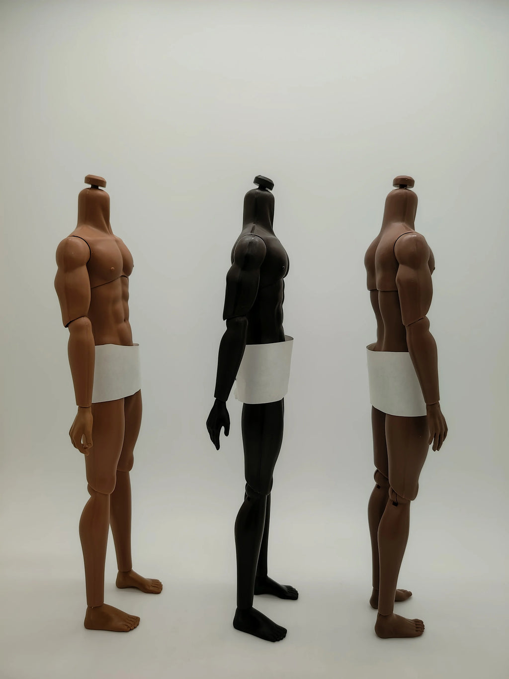 Fashion Royalty 1/6 Scale Homme1.5 Light Honey Nubian A Tone Skin Male Doll Body
