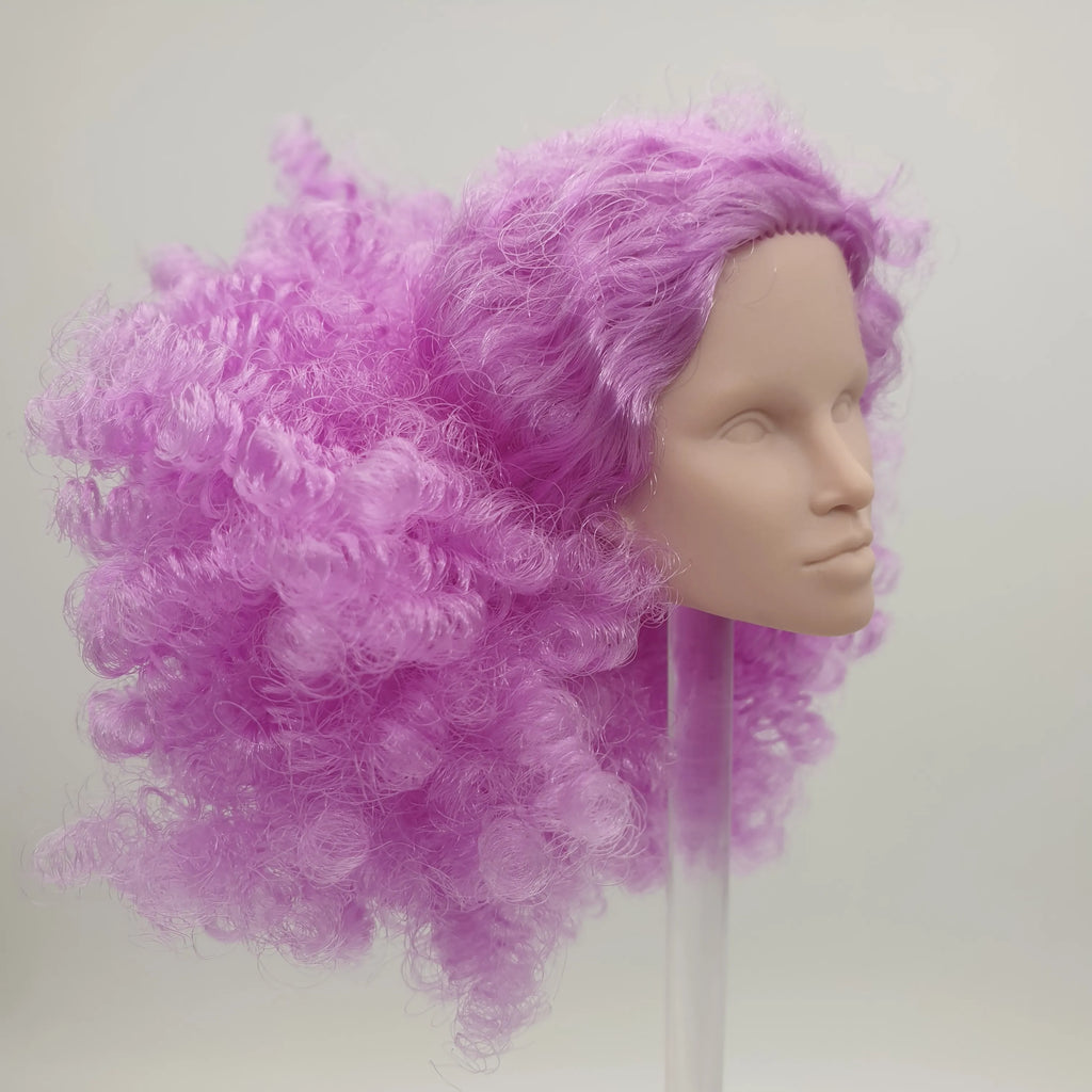Fashion Royalty Color Infusion Tatyana Alexandrova Purple Hair Reroot Integrity 1/6 Scale Doll Head