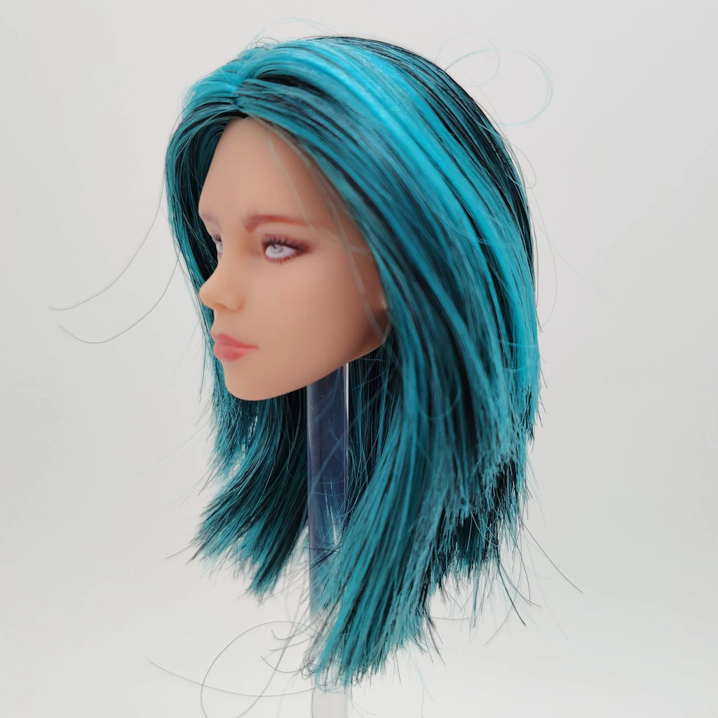 Fashion 1/6 Scale Action Figure Female Doll Head OOAK