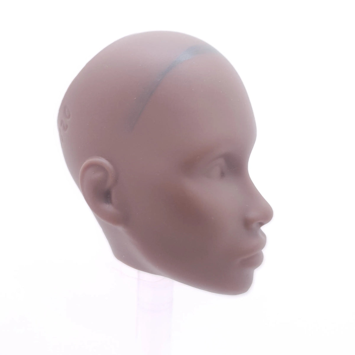 Fashion Royalty Adele Makeda Dark A skin Blank Face Without Hair Integrity 1/6 Doll Head E
