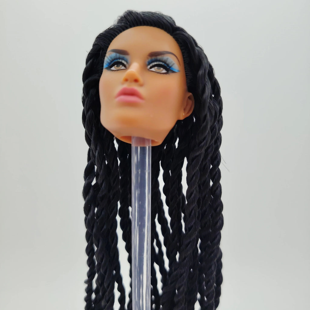 Fashion Royalty Meteor Light Honey Skin Amirah Majeed 1/6 Scale Female Doll Head