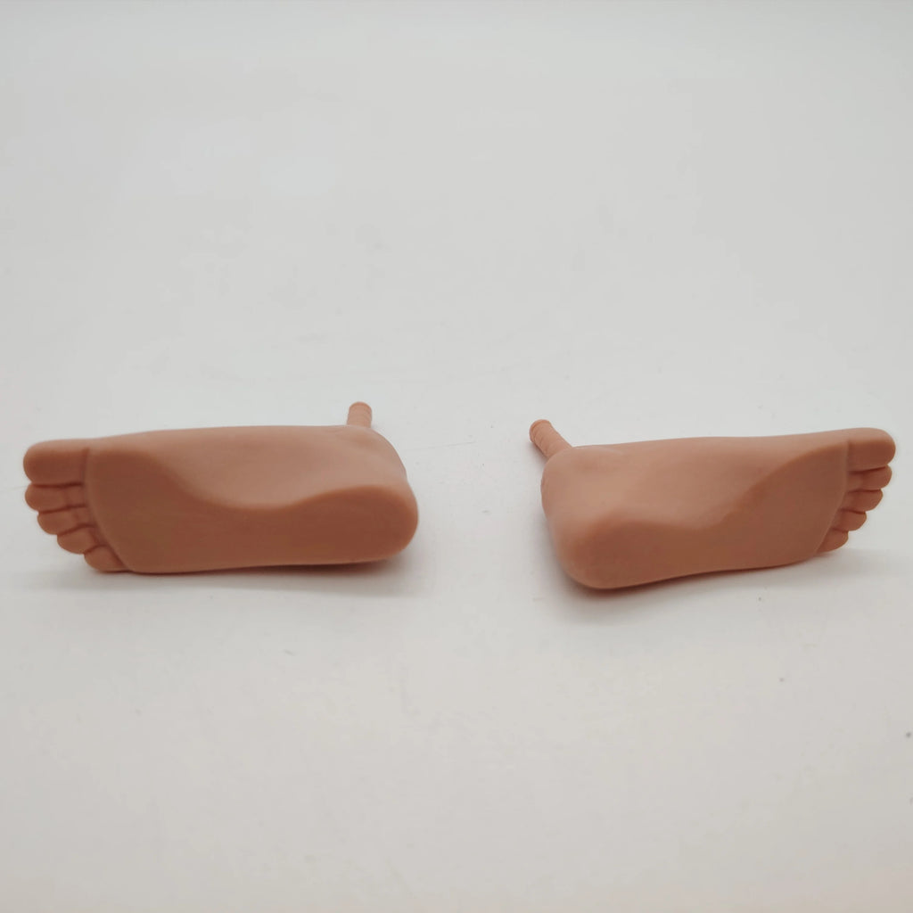 Fashion 1/6 Scale Light Color Skin Action Figure Man Doll Feet Replacement