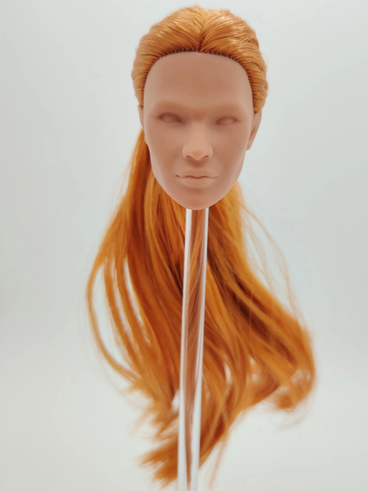 Fashion Royalty Homme Blank Face Orange Hair Hungarian Skin Kieron Integrity Male Man Doll Head