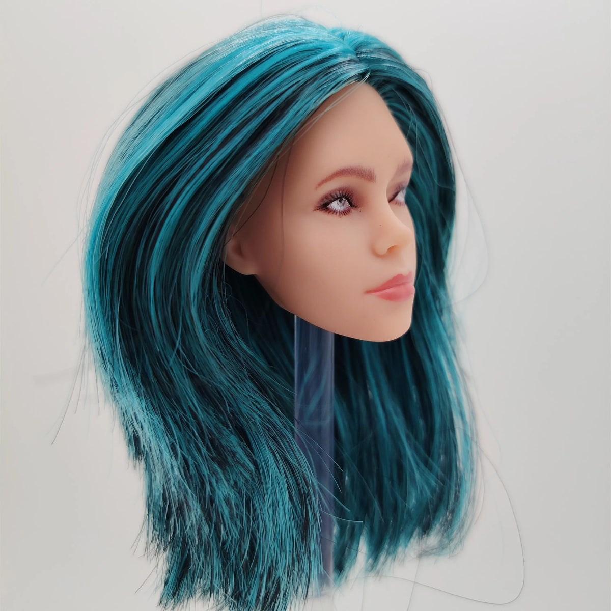 Fashion 1/6 Scale Action Figure Female Doll Head OOAK