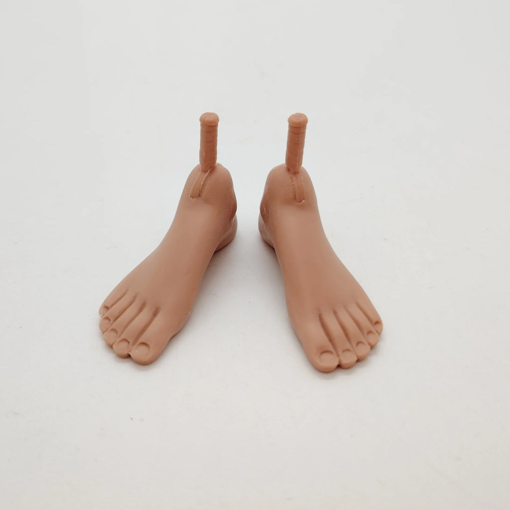 Fashion 1/6 Scale Light Color Skin Action Figure Man Doll Feet Replacement